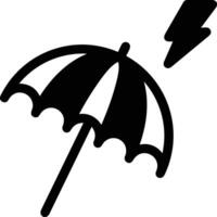 Umbrella protection icon symbol vector image. Illustration of the safety protect umbrella security design image