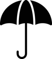 Umbrella protection icon symbol vector image. Illustration of the safety protect umbrella security design image