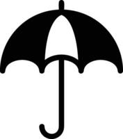 Umbrella protection icon symbol vector image. Illustration of the safety protect umbrella security design image