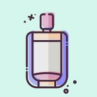 icono urinario. relacionado a baño símbolo. mbe estilo. sencillo diseño editable. sencillo ilustración vector