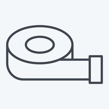 Icon Measurable. related to Business Analysis symbol. line style simple design editable. simple illustration vector