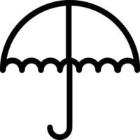 Umbrella protection icon symbol vector image. Illustration of the safety protect umbrella security design image