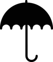 Umbrella protection icon symbol vector image. Illustration of the safety protect umbrella security design image