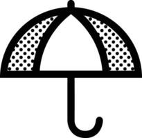 Umbrella protection icon symbol vector image. Illustration of the safety protect umbrella security design image