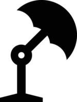 Umbrella protection icon symbol vector image. Illustration of the safety protect umbrella security design image