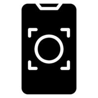 focus glyph icon vector