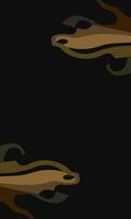 Aesthetic brown abstract background with copy space area. Suitable for poster and banner vector