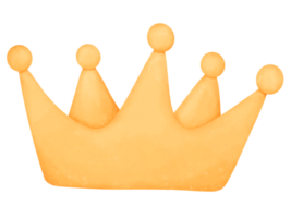 Crown gold cartoon png