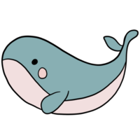 whale under sea png