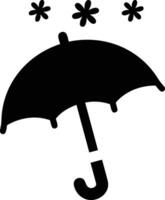 Umbrella protection icon symbol vector image. Illustration of the safety protect umbrella security design image