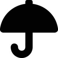 Umbrella protection icon symbol vector image. Illustration of the safety protect umbrella security design image