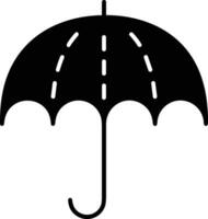 Umbrella protection icon symbol vector image. Illustration of the safety protect umbrella security design image