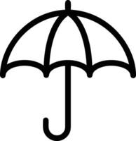 Umbrella protection icon symbol vector image. Illustration of the safety protect umbrella security design image