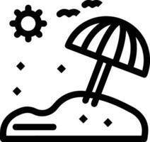 Umbrella protection icon symbol vector image. Illustration of the safety protect umbrella security design image