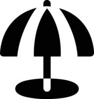 Umbrella protection icon symbol vector image. Illustration of the safety protect umbrella security design image