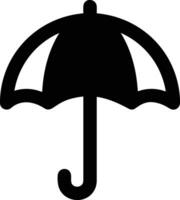 Umbrella protection icon symbol vector image. Illustration of the safety protect umbrella security design image