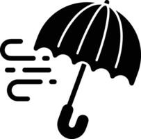 Umbrella protection icon symbol vector image. Illustration of the safety protect umbrella security design image