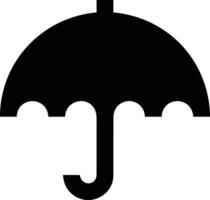 Umbrella protection icon symbol vector image. Illustration of the safety protect umbrella security design image