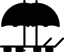 Umbrella protection icon symbol vector image. Illustration of the safety protect umbrella security design image