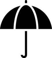 Umbrella protection icon symbol vector image. Illustration of the safety protect umbrella security design image