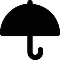 Umbrella protection icon symbol vector image. Illustration of the safety protect umbrella security design image