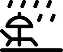 Umbrella protection icon symbol vector image. Illustration of the safety protect umbrella security design image