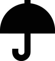 Umbrella protection icon symbol vector image. Illustration of the safety protect umbrella security design image