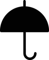 Umbrella protection icon symbol vector image. Illustration of the safety protect umbrella security design image