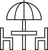 Umbrella protection icon symbol vector image. Illustration of the safety protect umbrella security design image