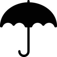 Umbrella protection icon symbol vector image. Illustration of the safety protect umbrella security design image