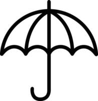 Umbrella protection icon symbol vector image. Illustration of the safety protect umbrella security design image