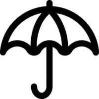 Umbrella protection icon symbol vector image. Illustration of the safety protect umbrella security design image