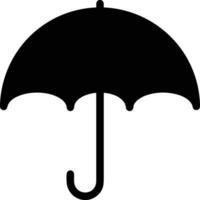 Umbrella protection icon symbol vector image. Illustration of the safety protect umbrella security design image