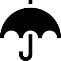 Umbrella protection icon symbol vector image. Illustration of the safety protect umbrella security design image