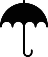 Umbrella protection icon symbol vector image. Illustration of the safety protect umbrella security design image