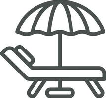 Umbrella protection icon symbol vector image. Illustration of the safety protect umbrella security design image