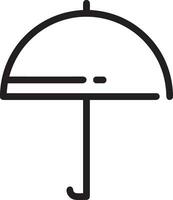 Umbrella protection icon symbol vector image. Illustration of the safety protect umbrella security design image