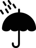 Umbrella protection icon symbol vector image. Illustration of the safety protect umbrella security design image