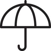 Umbrella protection icon symbol vector image. Illustration of the safety protect umbrella security design image