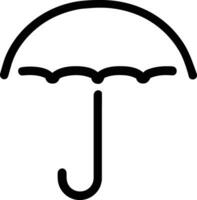 Umbrella protection icon symbol vector image. Illustration of the safety protect umbrella security design image