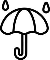 Umbrella protection icon symbol vector image. Illustration of the safety protect umbrella security design image