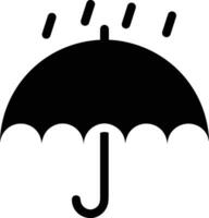 Umbrella protection icon symbol vector image. Illustration of the safety protect umbrella security design image