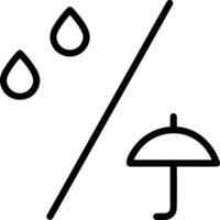 Umbrella protection icon symbol vector image. Illustration of the safety protect umbrella security design image