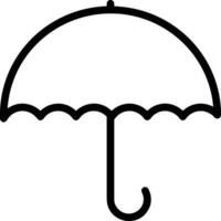 Umbrella protection icon symbol vector image. Illustration of the safety protect umbrella security design image