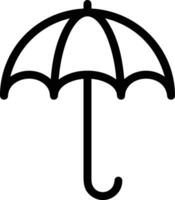 Umbrella protection icon symbol vector image. Illustration of the safety protect umbrella security design image