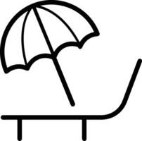 Umbrella protection icon symbol vector image. Illustration of the safety protect umbrella security design image