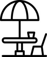 Umbrella protection icon symbol vector image. Illustration of the safety protect umbrella security design image