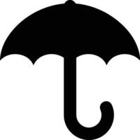 Umbrella protection icon symbol vector image. Illustration of the safety protect umbrella security design image