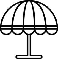 Umbrella protection icon symbol vector image. Illustration of the safety protect umbrella security design image