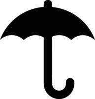 Umbrella protection icon symbol vector image. Illustration of the safety protect umbrella security design image